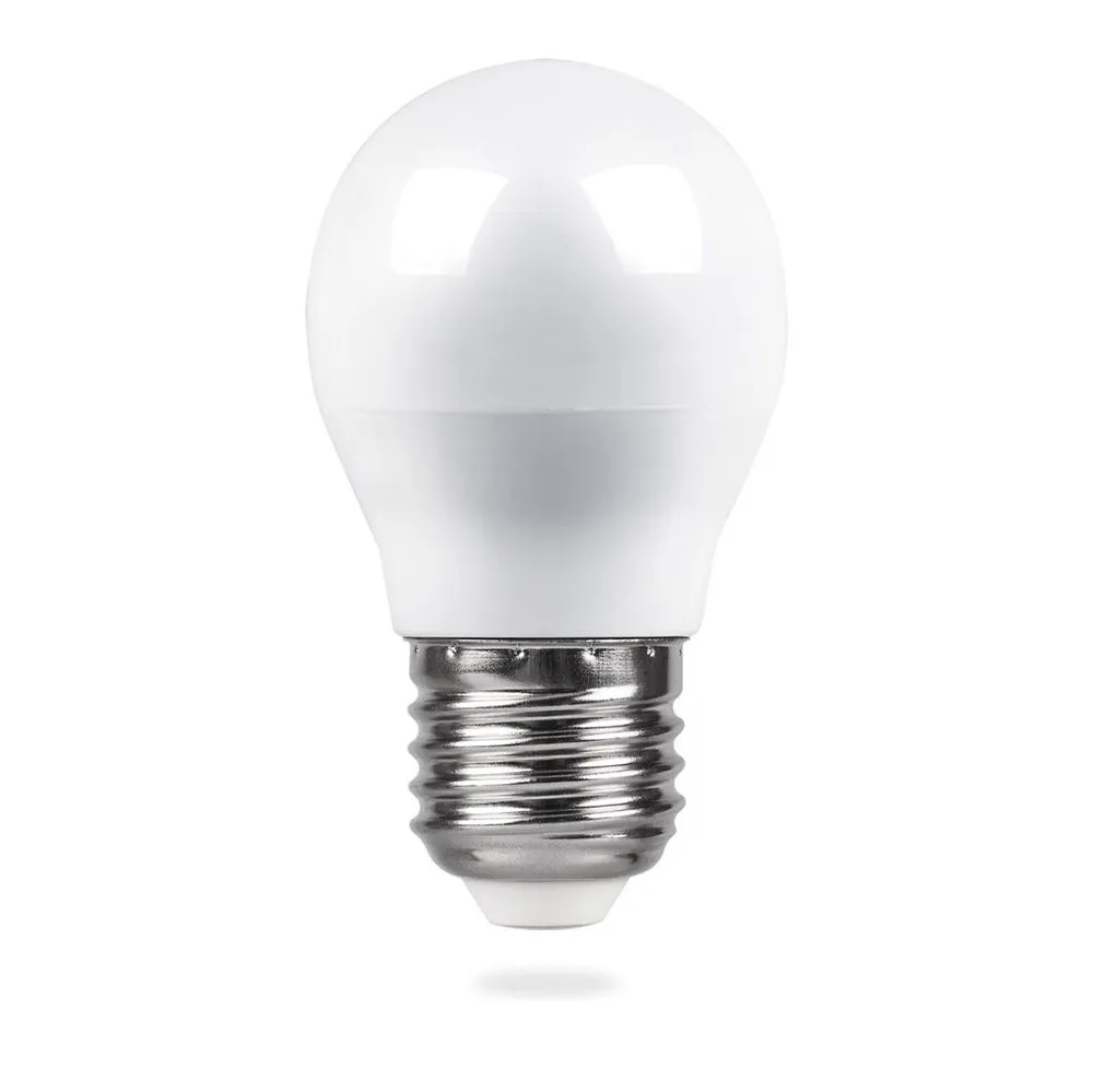 Лампа светодиодная LB-38 5Вт G45 шар 2700К E27 230В FERON 25404