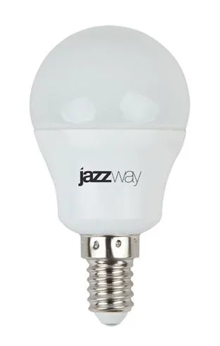 Лампа светодиодная LED 7Вт E14 220В 5000К PLED- SP G45 шар | 1027870-2 | Jazzway