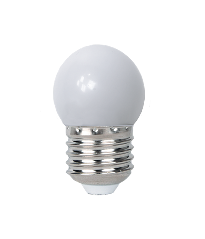 Лампа светодиодная для белт-лайта PLED- ECO- G45 1w E27 4500K | .5040663 | Jazzway