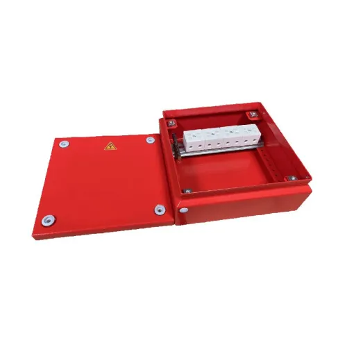Коробка распределительная огнестойкая 200х200х80мм IP65 КРОПС-ST6 FRJB-KM-ST6-6-04-КРОПС-IP65 для ка