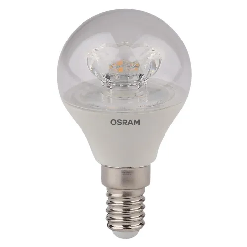 Лампа светодиодная LED STAR Classic P 5, прозрачная колба, Е14 LS CLP40 5, 4W/830 230V CL E1410X1RU 