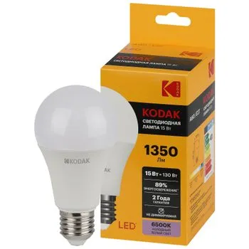 Лампа светодиодная 15Вт E27 6500 K 270 град. A60-15W-865-E27