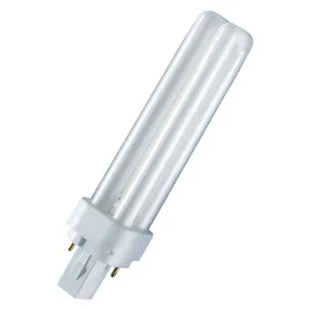 Лампа компактная люминеацентная (КЛЛ) Osram DULUX D 13W/830 G24D-1 10X1 RU 4099854122842