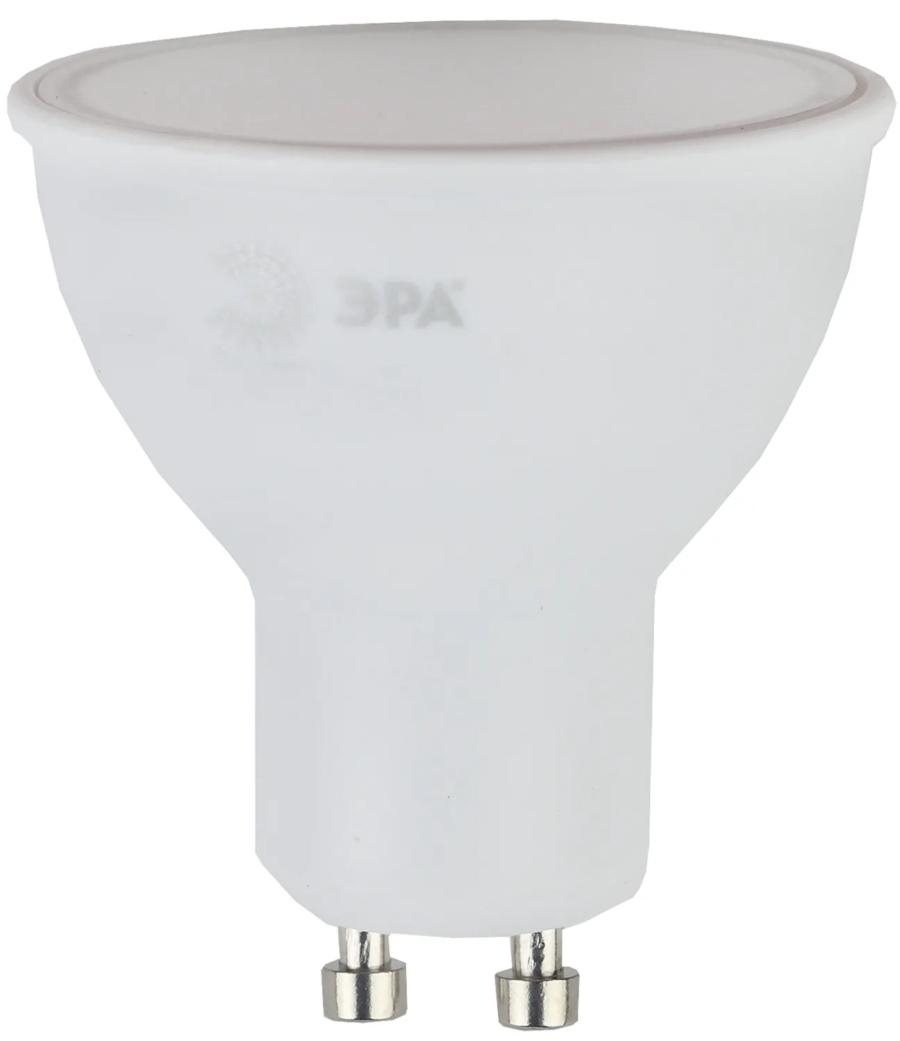 Лампа светодиодная LED MR16-6W-827-GU10 ЭРА (диод, софит, 6Вт, тепл, GU10) | Б0020543 | ЭРА