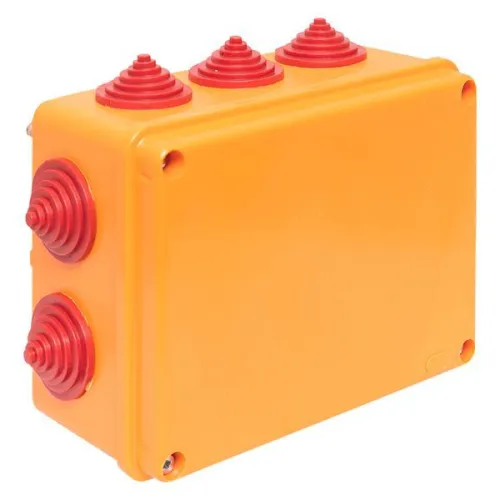 Коробка огнестойкая E90 150х110х70мм 6п с клеммником 1.5-10кв.мм IP55 EKF plc-kmrf-150-6-10