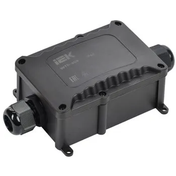 Коробка распределительная герметичная WTP-409 2 ввода IP68 IEK UWB10-Y-450-40-02-68