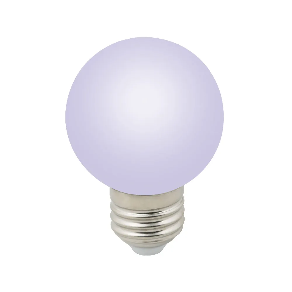 Лампа декоративная светодиод. LED-G60-3W/RGB/E27/FR/С Шармат RGB упак. картон. Volpe UL-00006960