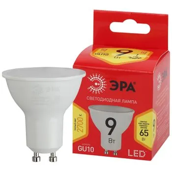 ECO LED MR16-9W-827-GU10 диод, софит, 9Вт, тепл, GU10