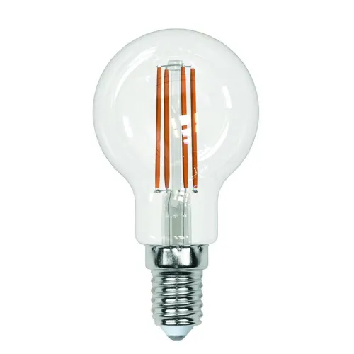 Лампа светодиодная LED-G45-13W/3000K/E14/CL PLS02WH Sky прозр. картон Uniel UL-00005905
