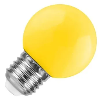 Лампа светодиодная, цветная 1 Вт E27 140 град. FOTON LIGHTING 608253