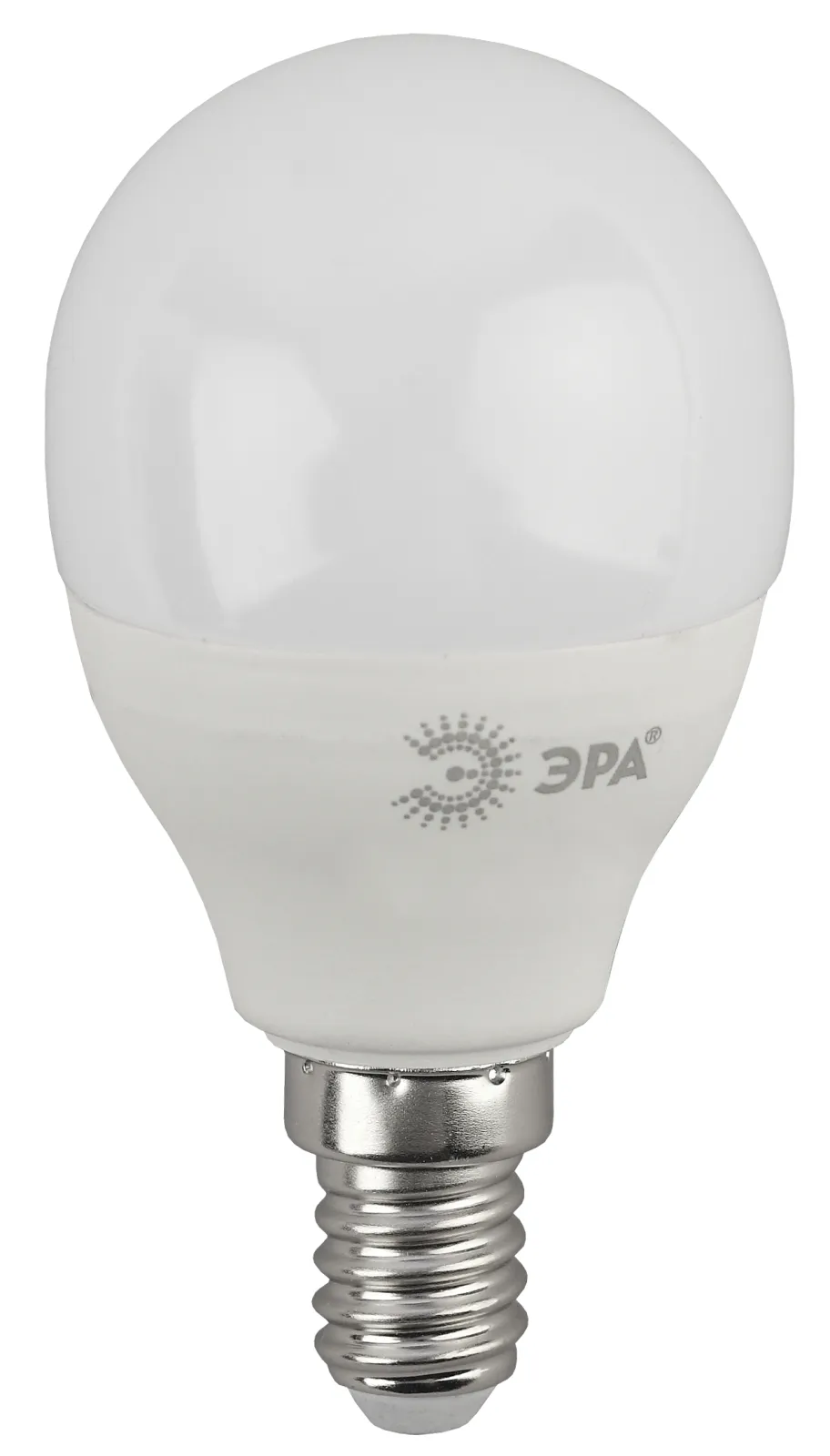 Лампа светодиодная LED P45-10W-840-E14 R (диод, шар, 10Вт, нейтр, E14) | Б0050233 | ЭРА