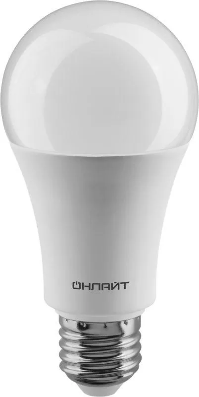 Лампа светодиодная OLL-A60-20-230-4K-E27 | 61158 | ОНЛАЙТ