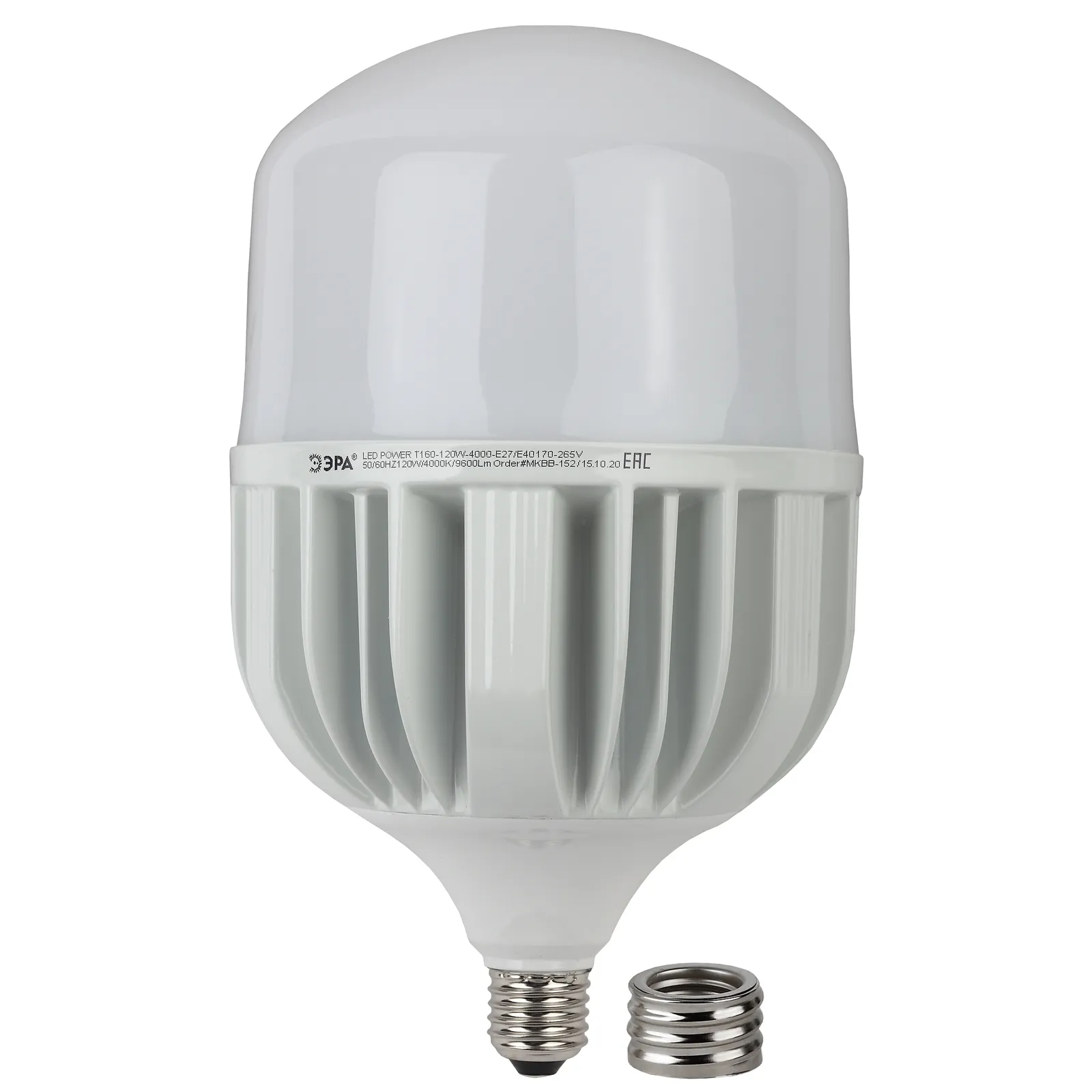 Лампа светодиодная POWER LED POWER T160-120W-4000-E27/E40 E27/E40 120Вт колокол нейтральный