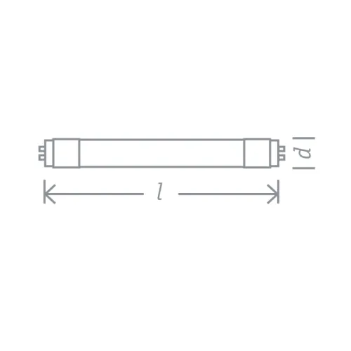 Лампа светодиодная LED 30Вт G13 230В 4000К NLL-T8-30-230-4K (аналог 58Вт. 1500 мм) трубчатая | 71298