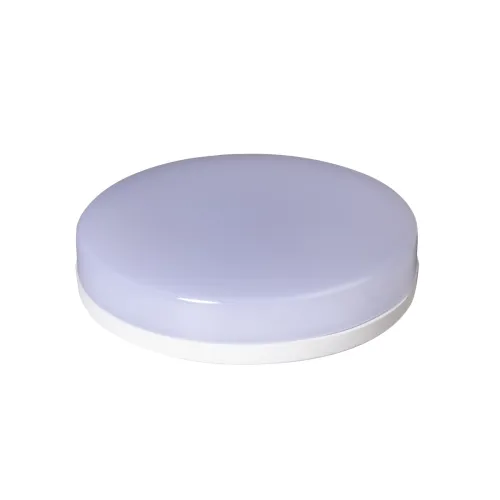 Лампа светодиодная LED 8Вт GX53 220В 3000К PLED-GX53 таблетка (плоский цилиндр) | 2855374 | Jazzway