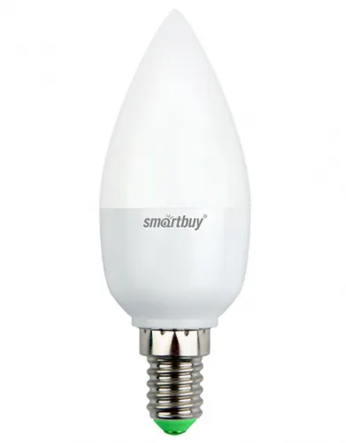 Лампа Smartbuy LED C37 7W 4000K E14 (28456) ДИММ
