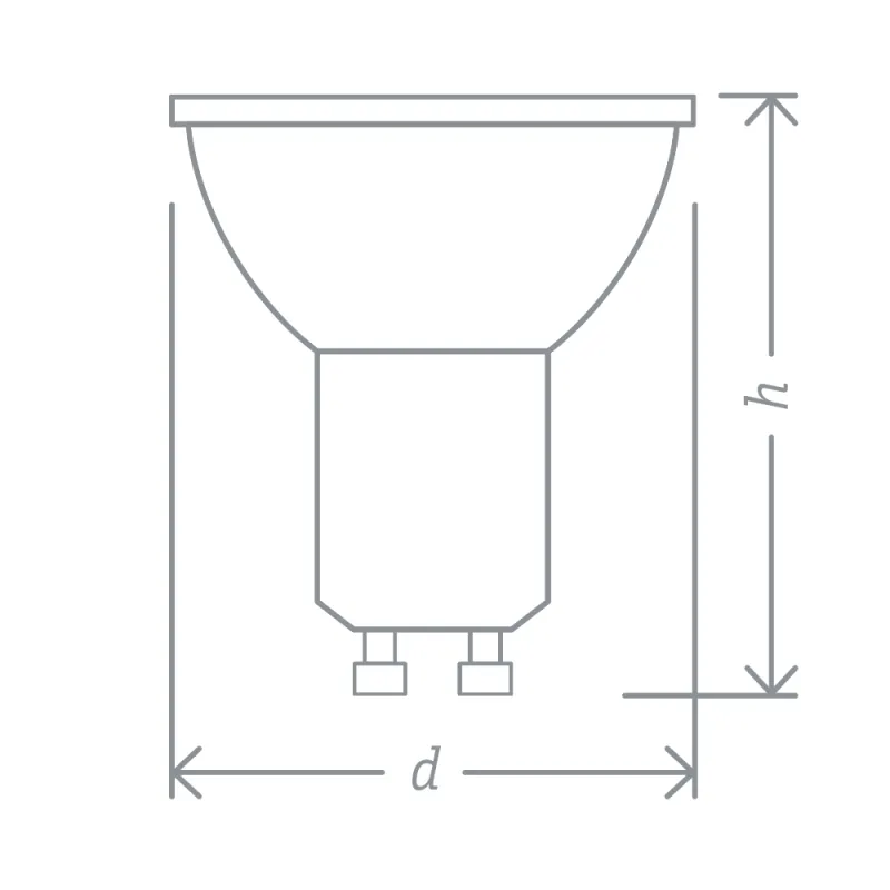 Лампа светодиодная LED 7Вт GU10 230В 4000К NLL-PAR16-7-230-4K-GU10 отражатель (рефлектор) | 94227 | 