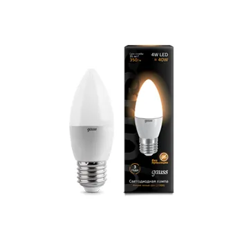 Лампа светодиодная E27 4Вт 2700К 350Lm 220В Candle EB103102104