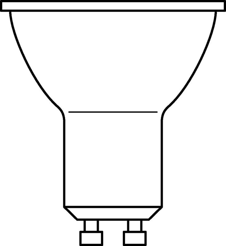 Лампа светодиодная LED Value LVPAR1675 10SW/840 10Вт GU10 230В 2х5 RU (уп.5шт) OSRAM 4058075585041