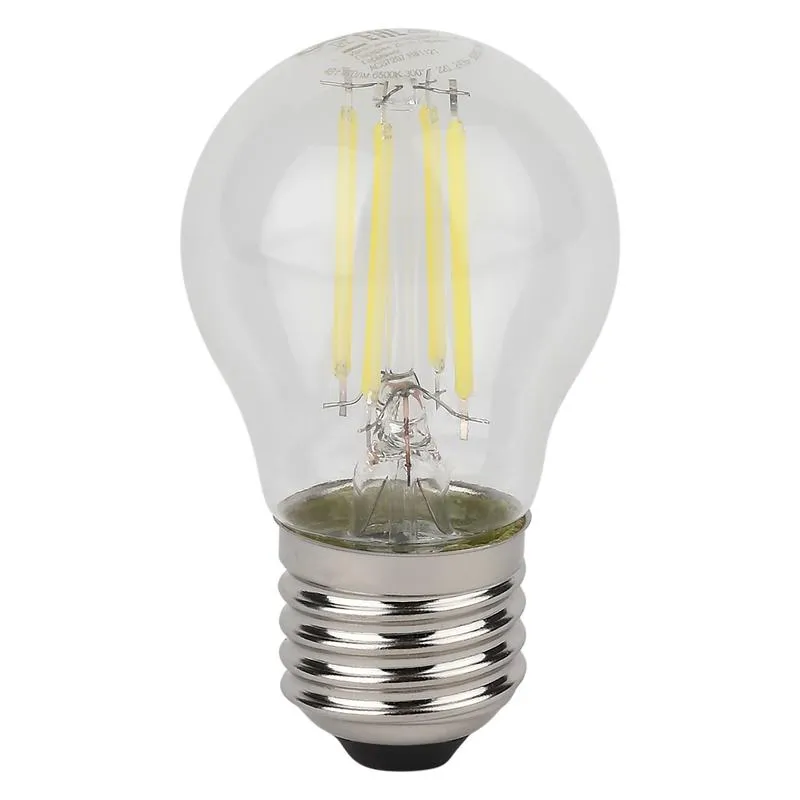 Лампа светодиодная филаментная LED Star Шарообразная 4Вт (замена 40Вт), 470Лм, 6500К, цоколь E27 OSR