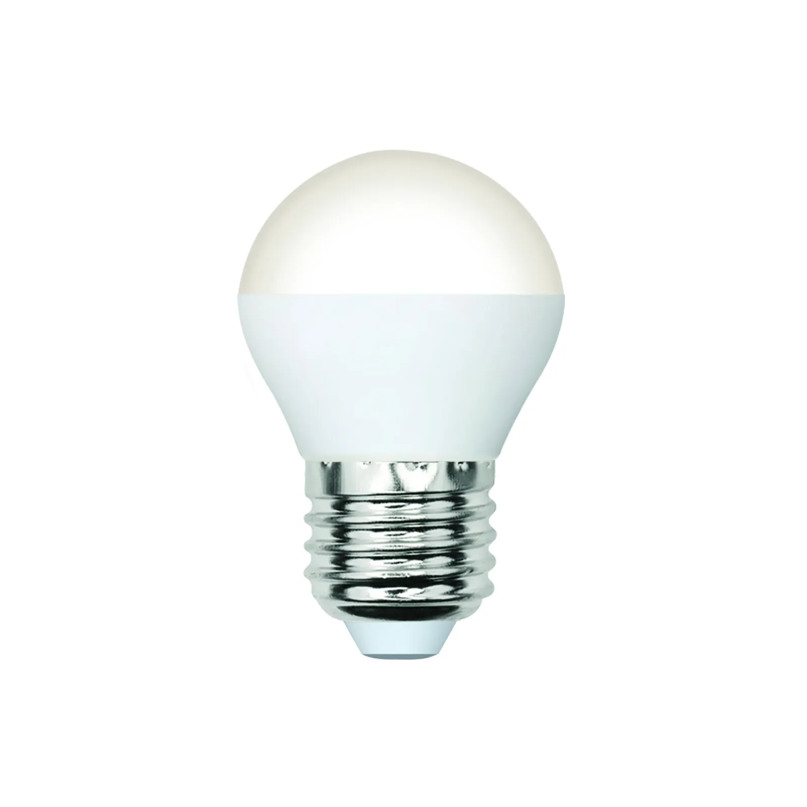 Лампа светодиодная Форма шар матовая Белый свет 4000K LED-G45-6W/4000K/E27/FR/SLS