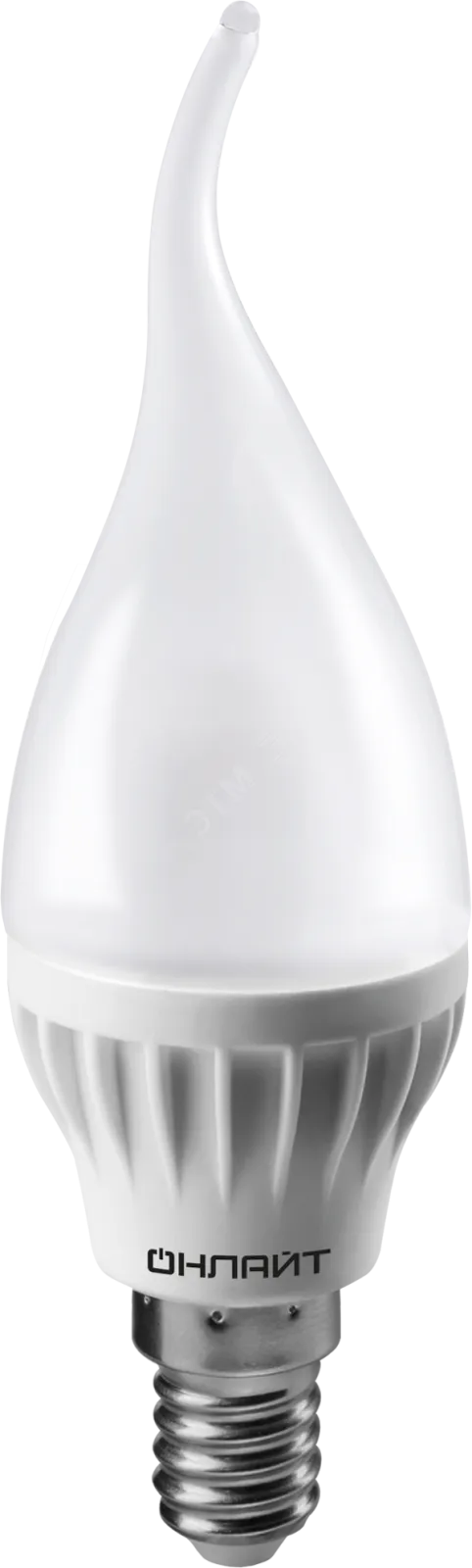 Лампа светодиодная OLL-FC37-8-230-4K-E14-FR | 61198 | ОНЛАЙТ