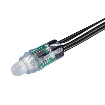 Модуль герметичный управляемый SPI-UVR-D12 5V RGB-BPT (0.3Вт IP67 90 deg) пластик (уп.500шт) Arlight