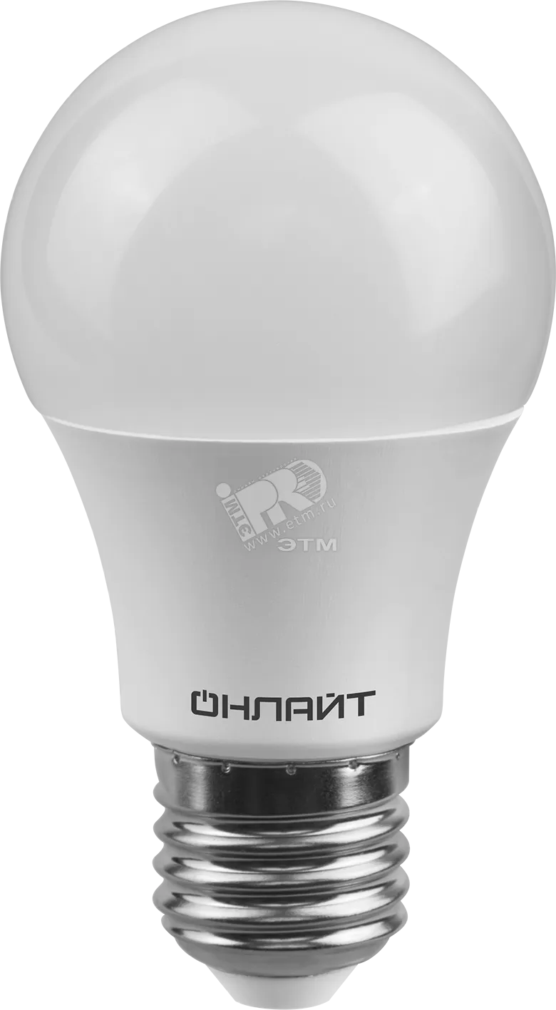 Лампа светодиодная OLL-A60-10-230-4K-E27 | 71650 | ОНЛАЙТ