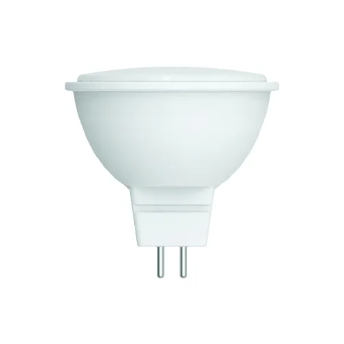 Лампа светодиодная LED-JCDR-5W/3000K/GU53/FR/SLS Форма JCDR матовая Теплый белый свет (3000K) ТМ Vol
