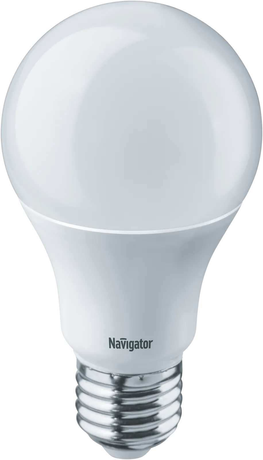 Лампа светодиодная LED 10Вт Е27 230В 6500К NLL-A60-10-230-6.5K-E27 грушевидная матовая | 61237 | Nav