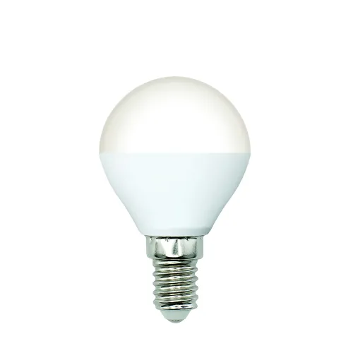 Лампа светодиодная LED-G45-6W/6500K/E14/FR/SLS Форма шар матовая Дневной свет (6500K)