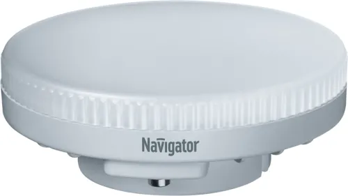 Лампа светодиодная LED 6Вт GX53 230В 4000К NLL-GX53-6-230-4K таблетка (плоский цилиндр) | 94248 | Na