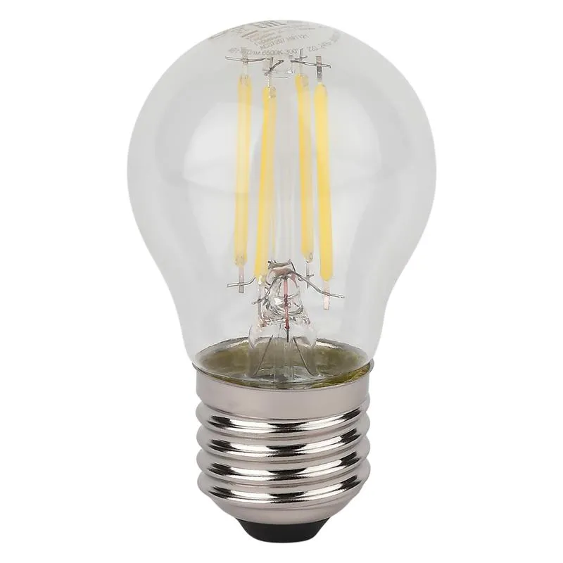 Лампа светодиодная филаментная LS CLP40 4W/827 230VFILCL RU 4Вт 2700К тепл. бел. E27 470лм P угол пу