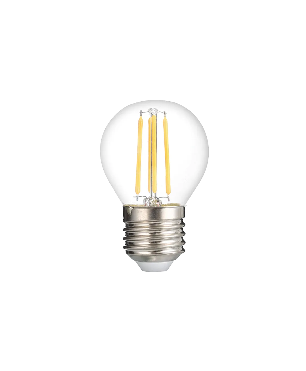 Лампа светодиодная филаментная PLED OMNI 6Вт G45 3000К тепл. бел. E27 230В/50Гц CL JazzWay 5021006