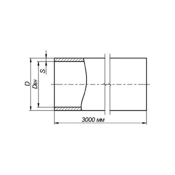 Труба стальная оцинкованная 25x1,2x3000 мм