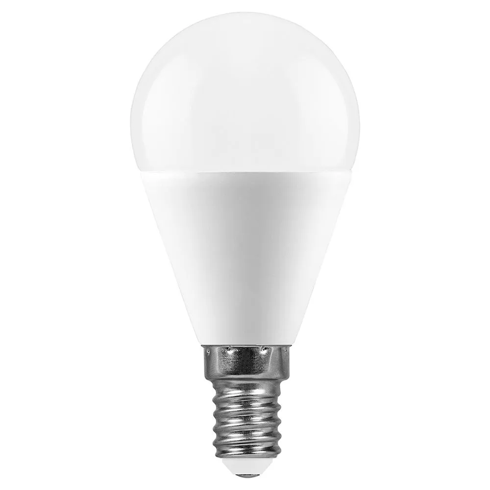 Лампа светодиодная LB-750 11Вт G45 шар 2700К E14 230В FERON 25946