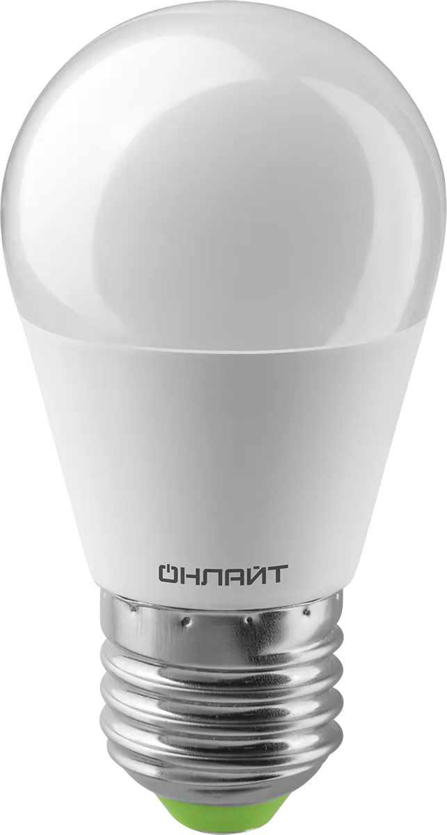 Лампа светодиодная 90 428 OLL-G45-13-230-6.5K-E27-FR (PRO 90-240В) ОНЛАЙТ 90428