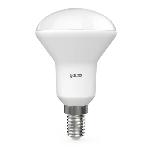 Лампа светодиодная Black 6Вт R50 рефлектор 3000К тепл. бел. E14 500лм GAUSS 106001106