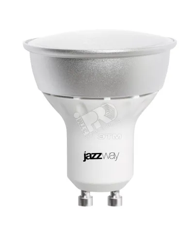 Лампа светодиодная LED 5вт GU10 холодная PLED