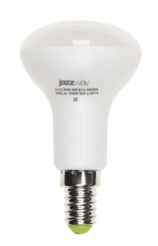 Лампа светодиодная LED 5Вт E14 220В 4000К PLED- ECO-R50 отражатель (рефлектор) | 1037046A | Jazzway