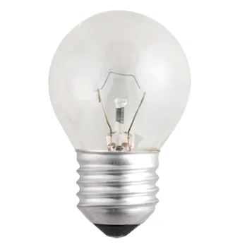 Лампа накаливания ЛОН  60Вт Е27 240В P45 clear | 3320287 | Jazzway