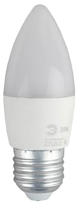 Лампа светодиодная RED LINE ECO LED B35-8W-827-E27 E27 / Е27 8Вт свеча теплый белый свет | Б0030020 