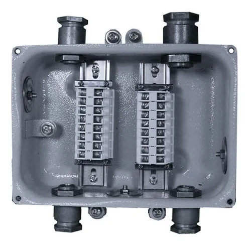 Коробка клеммная КЗНС-16 У2 16 зажимов IP65 (метал. вводы) Электротехник ET002544