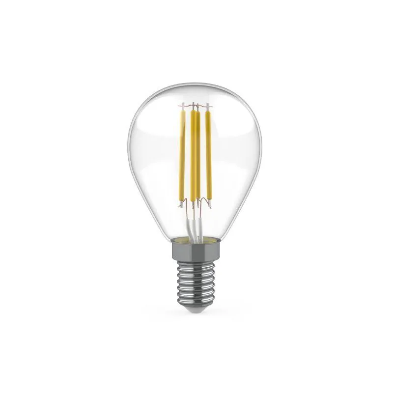 Лампа светодиодная филаментная Basic Filament 5.5Вт шар 4100К Е14 530лм (уп.3шт) GAUSS 1051126T