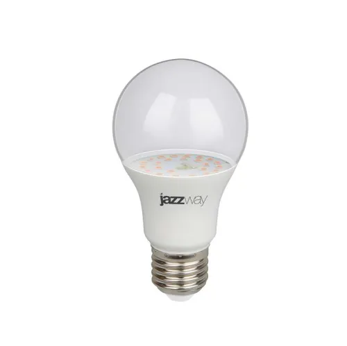 Лампа светодиодная LED PPG A60 Agro 9w CLEAR E27 IP20 ( для растений) | .5008946 | Jazzway