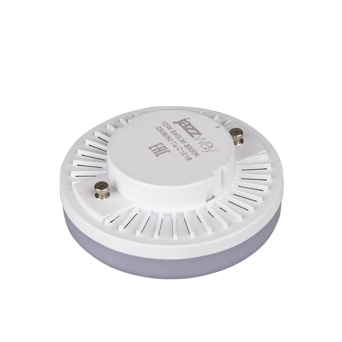 Лампа светодиодная таблетка PLED-GX53 10w=75w 4000K 820 Lm  230V/50Hz | .5032873 | JAZZWAY