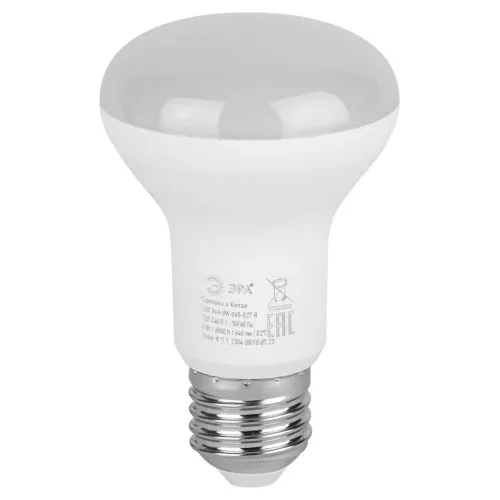 Лампа светодиодная RED LINE LED R63-8W-865-E27 R Е27 / Е27 8Вт рефлектор холодный дневной свет | Б00