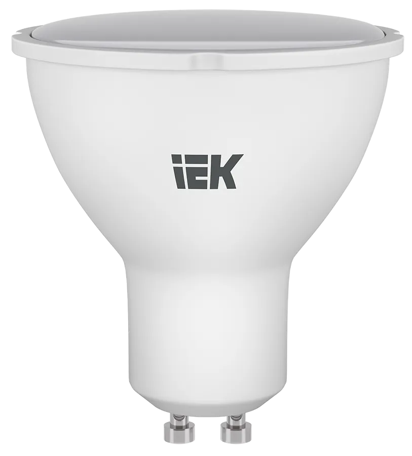 Лампа светодиодная Eco 7Вт PAR16 софит 4000К нейтр. бел. GU10 230В IEK LLE-PAR16-7-230-40-GU10