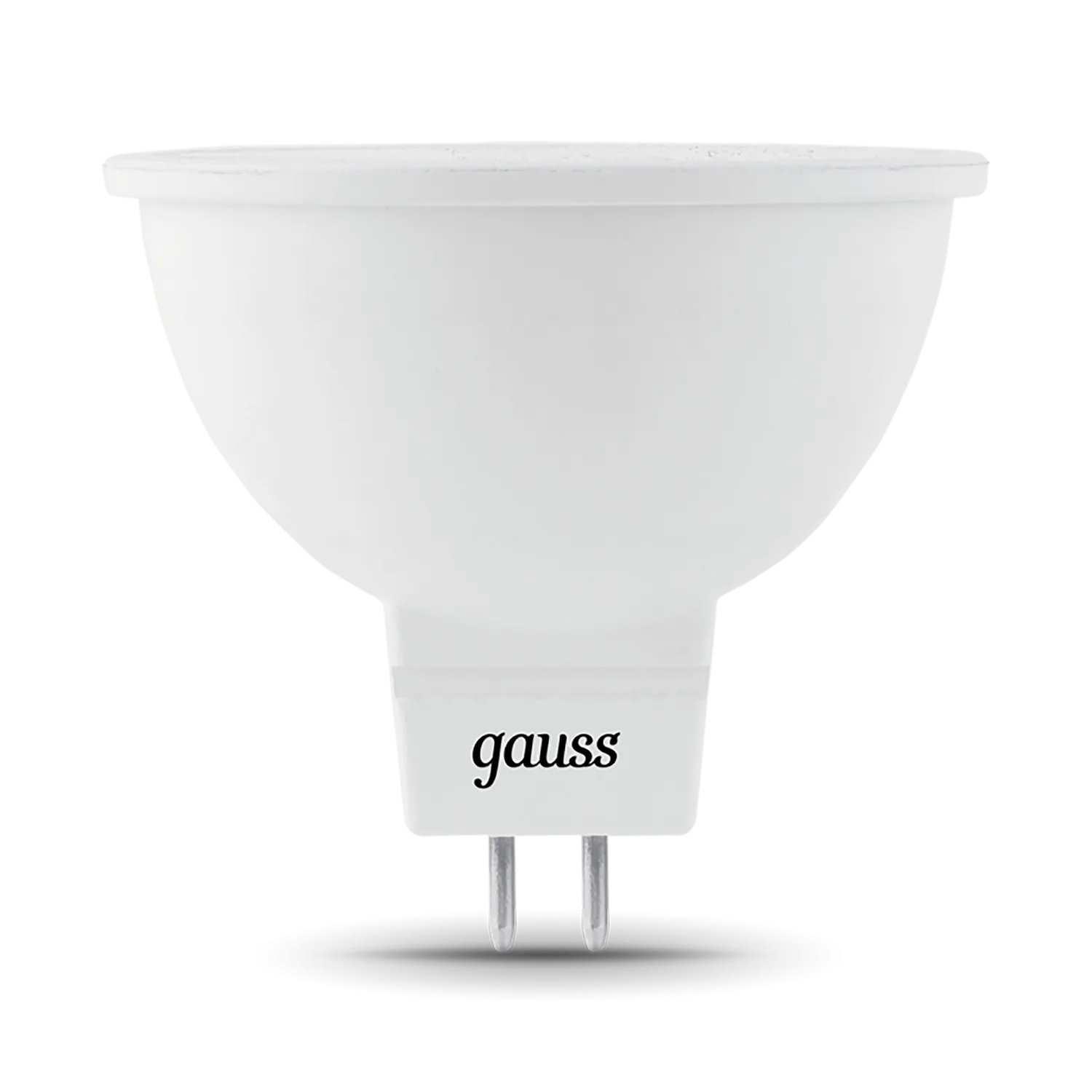 Лампа светодиодная Black 9Вт MR16 софит 6500К холод. бел. GU5.3 830лм GAUSS 101505309