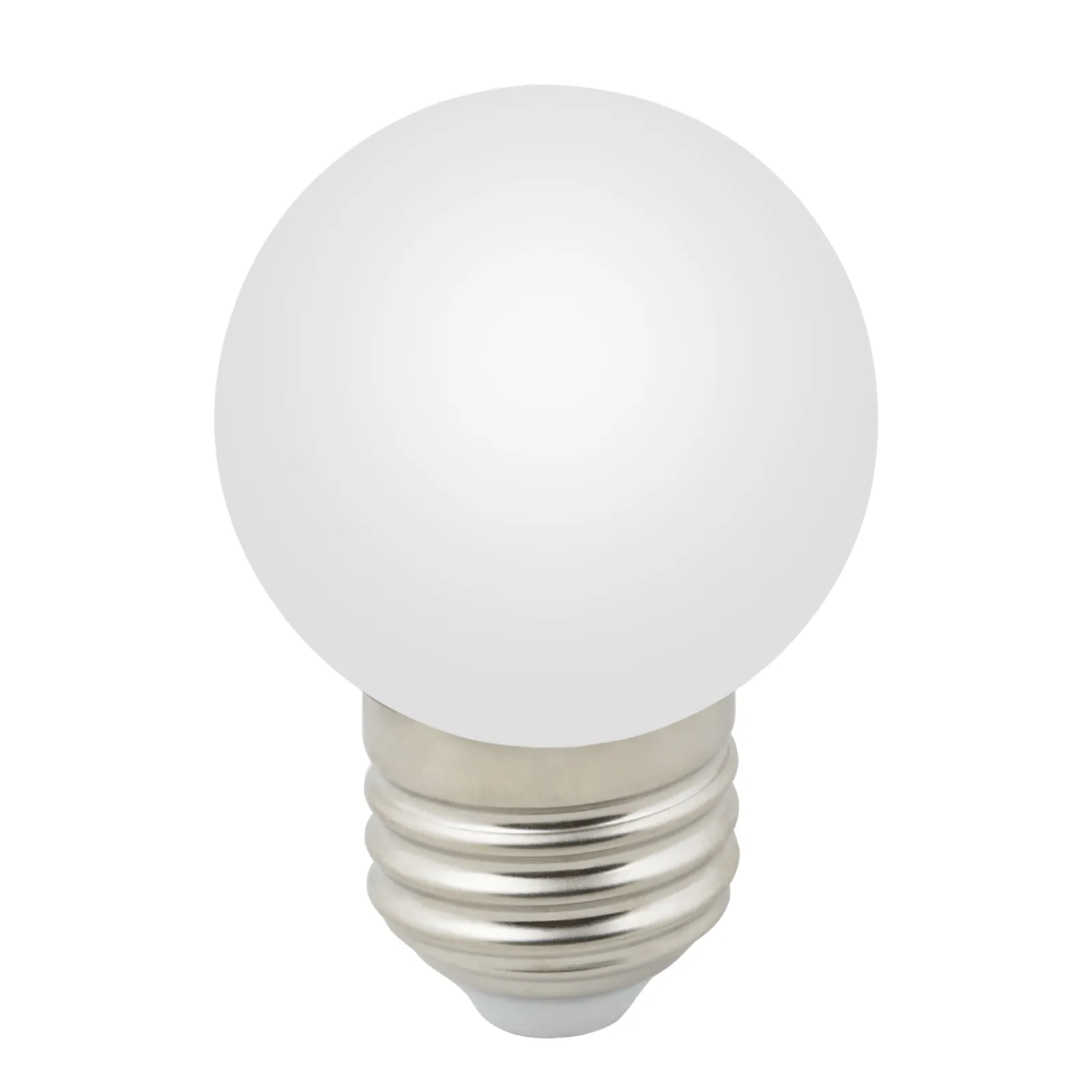 Лампа светодиодная LED-G45-1W/6000K/E27/FR/С 1Вт шар матовая 6000К холод. бел. E27 декоративная (упа